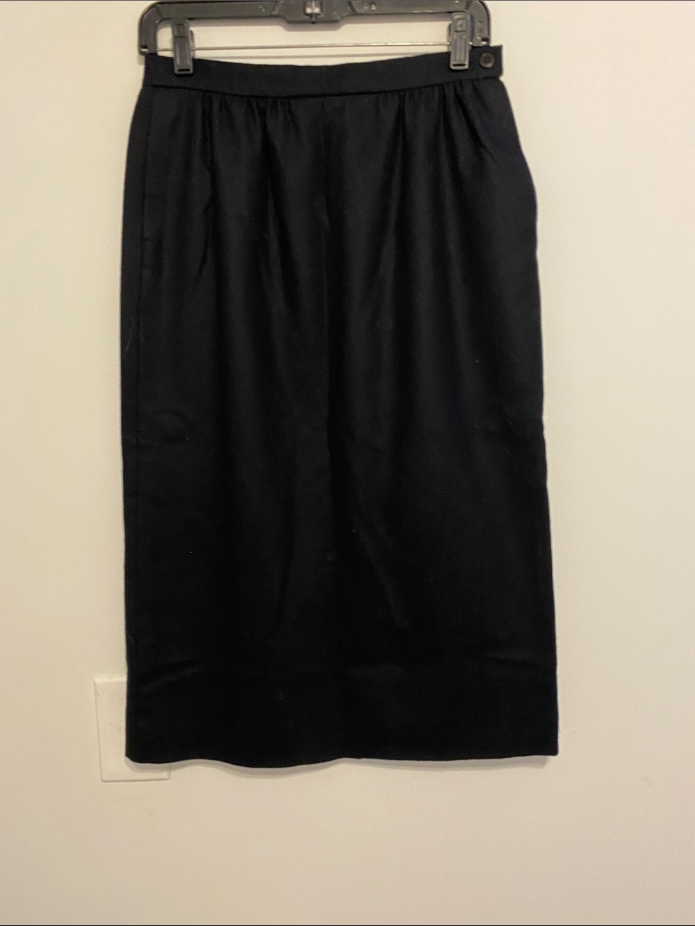 Pendleton Black Maxi Skirt, fully lined